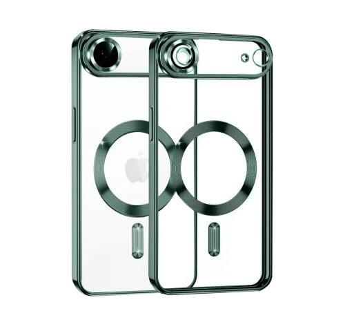 Apple iPhone 17 Air Kross Magneticsafe Kapak - Koyu Yeşil