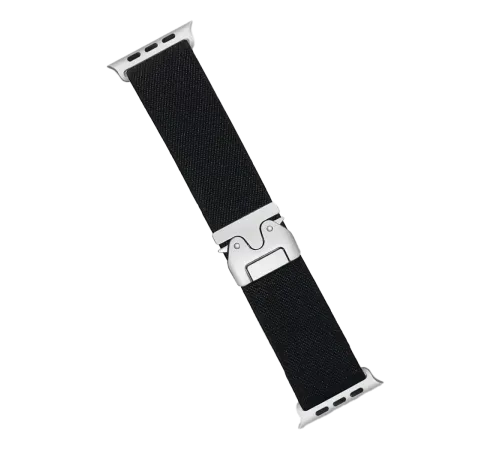 Apple Watch 42mm Forest Kumaş Kordon - Siyah