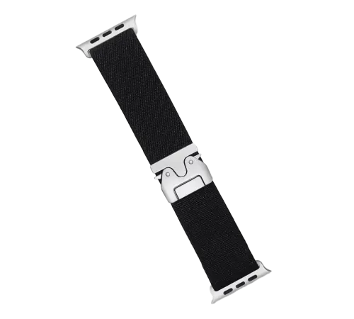 Apple Watch 42mm Forest Kumaş Kordon - Siyah