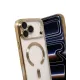 Apple iPhone 17 Pro Max Kross Magneticsafe Kapak - Gold