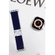 Apple Watch 42mm Forest Kumaş Kordon - Lacivert