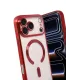 Apple iPhone 17 Pro Max Kross Magneticsafe Kapak - Kırmızı