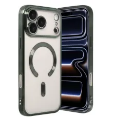 Apple iPhone 17 Pro Max Kross Magneticsafe Kapak - Koyu Yeşil