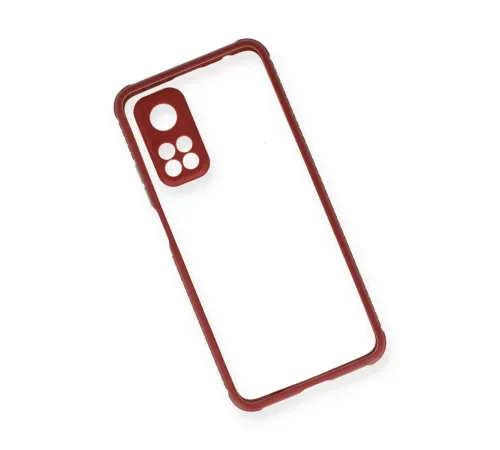 Xiaomi Mi 10T Pro Kılıf Miami Şeffaf Silikon - Fuşya