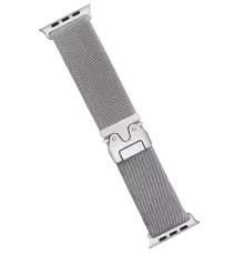 Apple Watch 42mm Forest Kumaş Kordon - Titan Gri