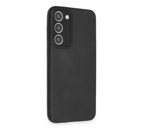 Samsung Galaxy S23 Plus Kılıf Loop Deri Silikon - Siyah