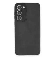 Samsung Galaxy S23 Plus Kılıf Loop Deri Silikon - Siyah