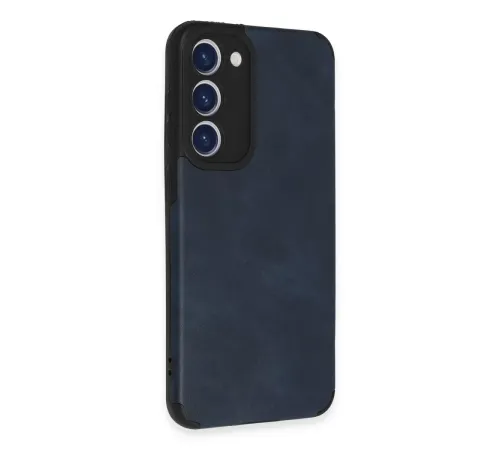 Samsung Galaxy S23 Plus Kılıf Loop Deri Silikon - Lacivert