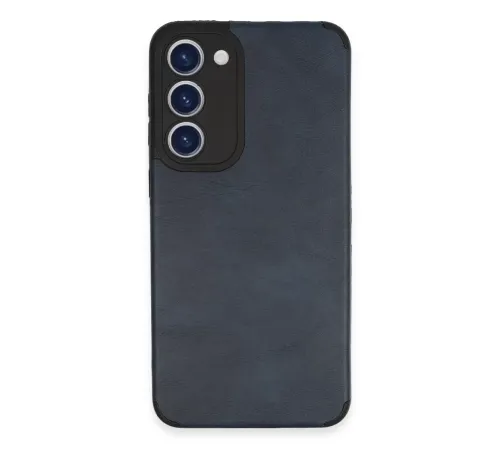Samsung Galaxy S23 Plus Kılıf Loop Deri Silikon - Lacivert