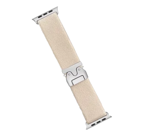 Apple Watch 42mm Forest Kumaş Kordon - Krem