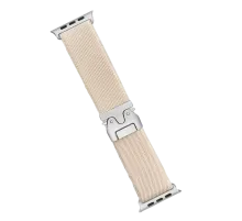 Apple Watch 42mm Forest Kumaş Kordon - Krem