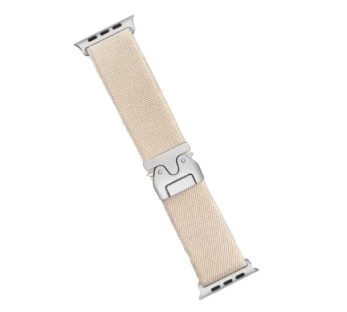 Apple Watch 42mm Forest Kumaş Kordon - Krem