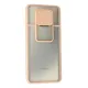 Xiaomi Redmi Note 9 Pro Kılıf Palm Buzlu Kamera Sürgülü Silikon - Pembe