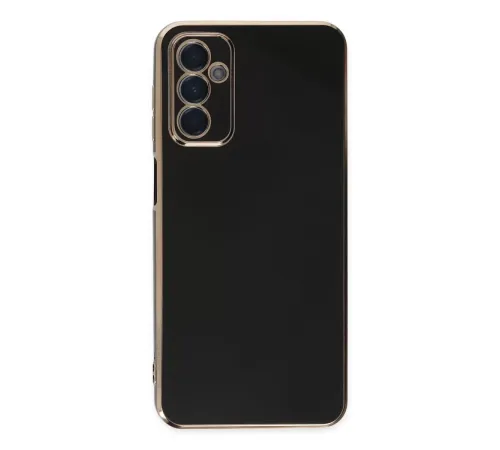 Samsung Galaxy A04S Kılıf Volet Silikon - Siyah