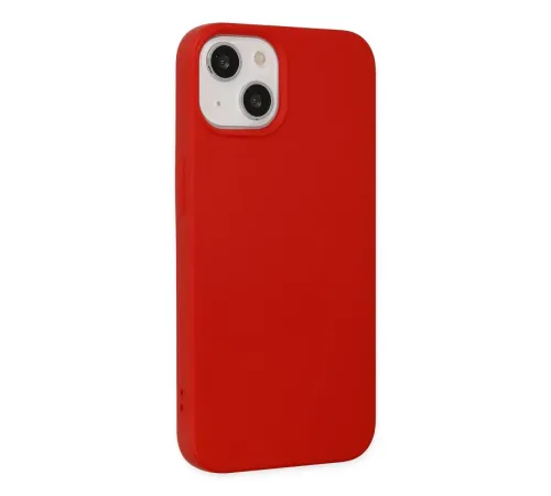 Apple iPhone 15 Pro Kılıf Nano içi Kadife Silikon - Kırmızı