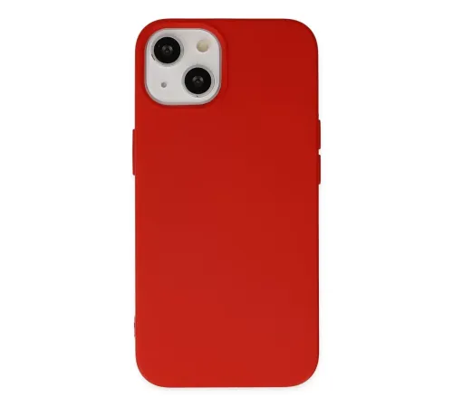Apple iPhone 15 Pro Kılıf Nano içi Kadife Silikon - Kırmızı