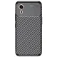 Samsung Galaxy XCover 7 Kılıf Auto Focus Karbon Kapak - Siyah