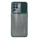 Reno 5 Lite Kılıf Palm Buzlu Kamera Sürgülü Silikon - Yeşil
