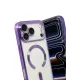 Apple iPhone 17 Pro Max Kross Magneticsafe Kapak - Mor