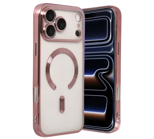 Apple iPhone 17 Pro Max Kross Magneticsafe Kapak - Rose