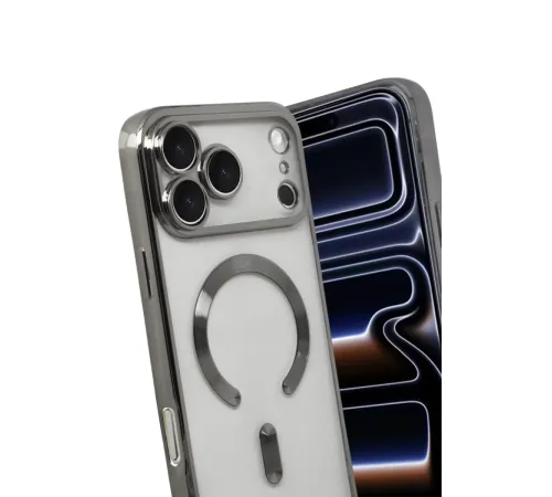 Apple iPhone 17 Pro Max Kross Magneticsafe Kapak - Titan Gri