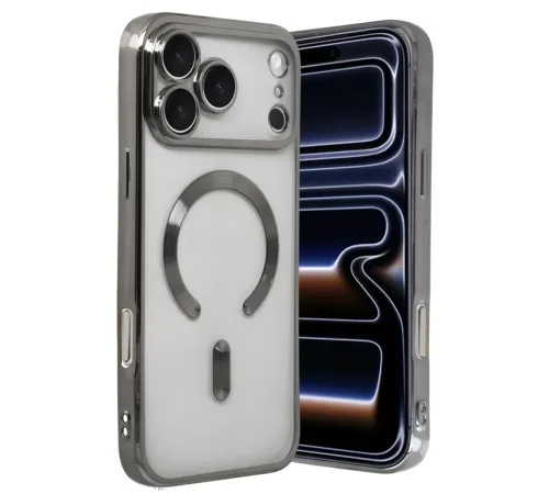 Apple iPhone 17 Pro Max Kross Magneticsafe Kapak - Titan Gri