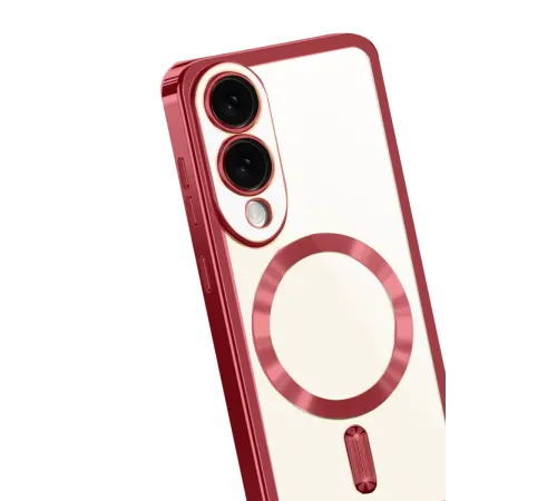 Samsung Galaxy S25 Edge Kross Magneticsafe Kapak - Kırmızı
