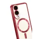 Samsung Galaxy S25 Edge Kross Magneticsafe Kapak - Kırmızı