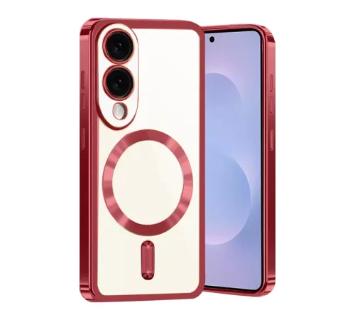 Samsung Galaxy S25 Edge Kross Magneticsafe Kapak - Kırmızı