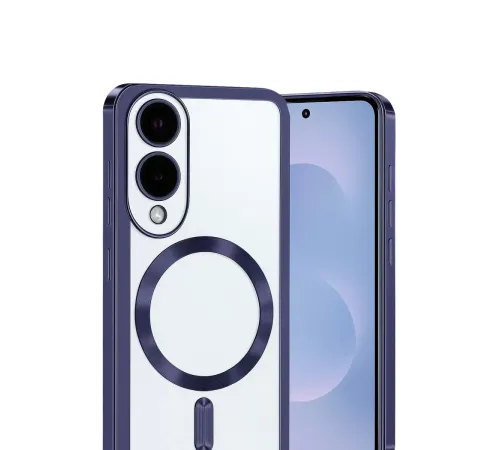 Samsung Galaxy S25 Edge Kross Magneticsafe Kapak - Lacivert
