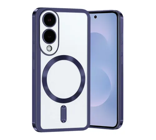 Samsung Galaxy S25 Edge Kross Magneticsafe Kapak - Lacivert