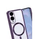 Samsung Galaxy S25 Edge Kross Magneticsafe Kapak - Mor