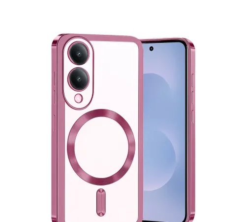 Samsung Galaxy S25 Edge Kross Magneticsafe Kapak - Rose
