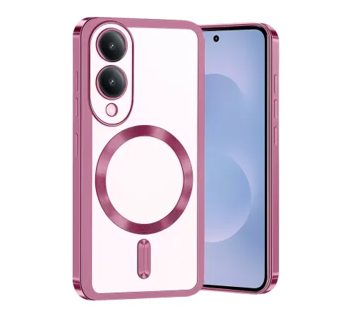 Samsung Galaxy S25 Edge Kross Magneticsafe Kapak - Rose