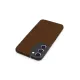 Samsung Galaxy S23 Plus Kılıf Loop Deri Silikon - Kahverengi