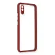 Xiaomi Redmi 9A Kılıf Miami Şeffaf Silikon - Fuşya