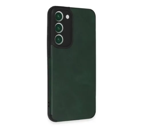Samsung Galaxy S23 Plus Kılıf Loop Deri Silikon - Yeşil