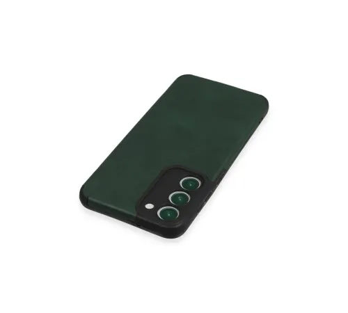 Samsung Galaxy S23 Plus Kılıf Loop Deri Silikon - Yeşil