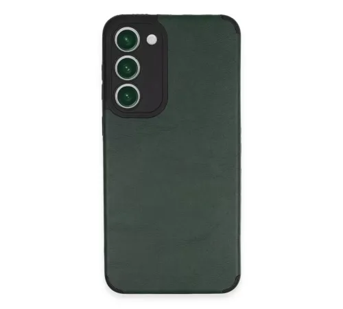 Samsung Galaxy S23 Plus Kılıf Loop Deri Silikon - Yeşil