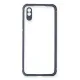 Xiaomi Redmi 9A Kılıf Miami Şeffaf Silikon - Gri