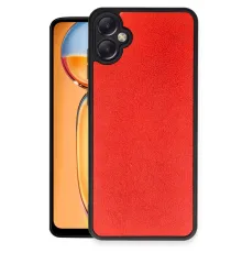 Samsung Galaxy A06 Kılıf Aras Deri Kapak - Kırmızı