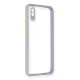 Xiaomi Redmi 9A Kılıf Miami Şeffaf Silikon - Lila