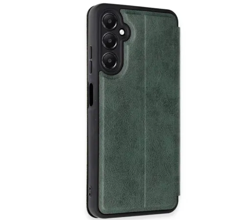 Samsung Galaxy A36 Kılıf Flip Cover - Koyu Yeşil