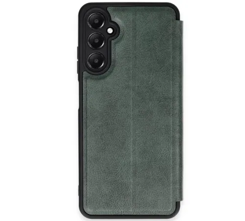 Samsung Galaxy A36 Kılıf Flip Cover - Koyu Yeşil