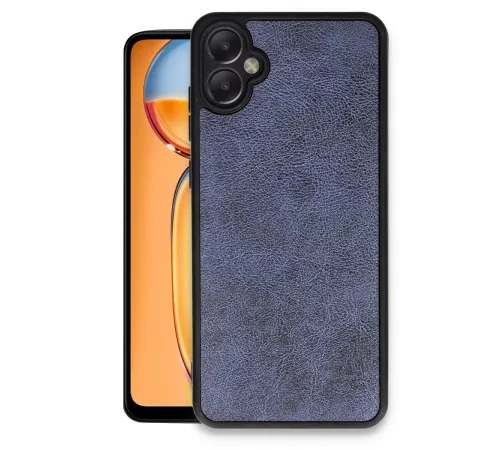 Samsung Galaxy A06 Kılıf Aras Deri Kapak - Lacivert