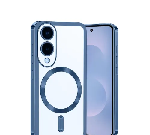 Samsung Galaxy S25 Edge Kross Magneticsafe Kapak - Sierra Blue