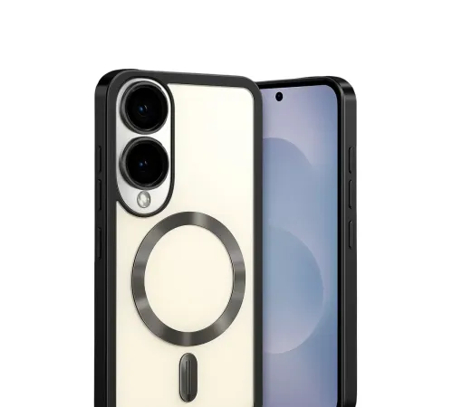 Samsung Galaxy S25 Edge Kross Magneticsafe Kapak - Siyah