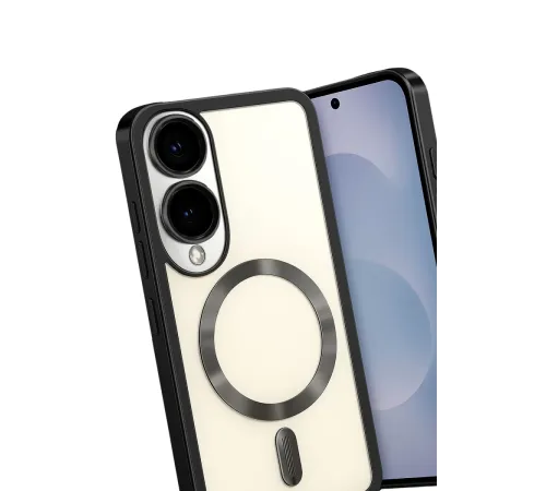 Samsung Galaxy S25 Edge Kross Magneticsafe Kapak - Siyah