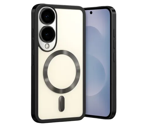 Samsung Galaxy S25 Edge Kross Magneticsafe Kapak - Siyah