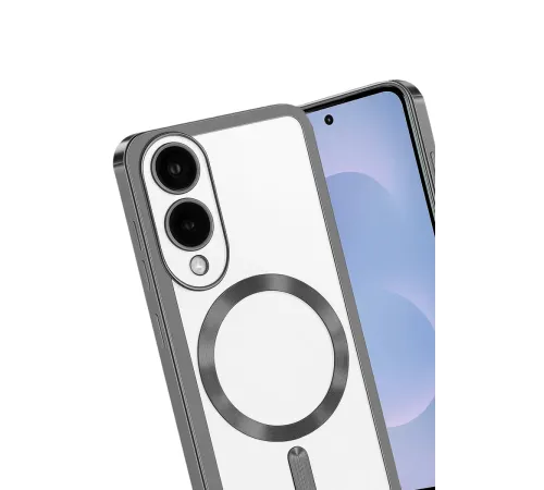 Samsung Galaxy S25 Edge Kross Magneticsafe Kapak - Titan Gri